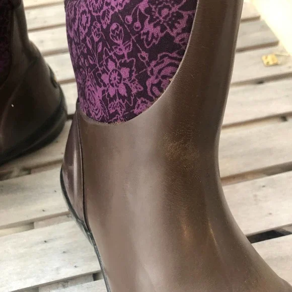 Bogs Plimsoll Quilted Floral Mid Neo-Tech Boots - Picture 9 of 11